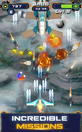 FAU G 3D Space Shooter : The Air Force Indian game screenshot 2