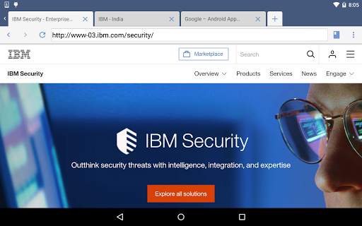 MaaS360 Browser screenshot 5