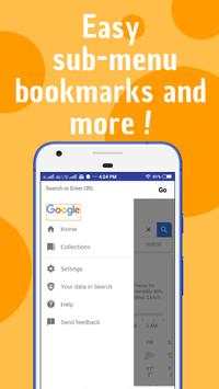 GO! browser - web browsing, private, fast, video screenshot 5