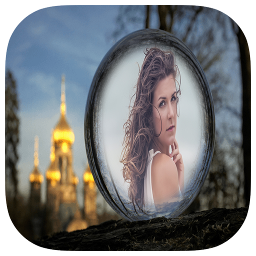 Crystal Ball Photo Frames 3D icon