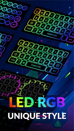 RGB LED Keyboard – Lighting Keyboard, Neon Led screenshot 2