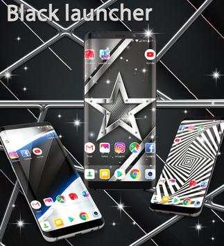 Black launcher screenshot 1