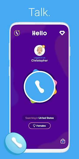 Hello - Talk, Chat & Meet screenshot 1
