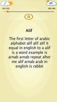 Letters Arabic Song screenshot 2