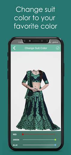 Lehenga Choli Photo Editor screenshot 5