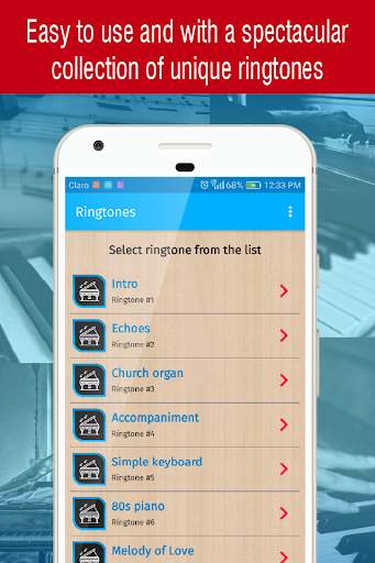 ringtones piano for phone, piano sounds free screenshot 2