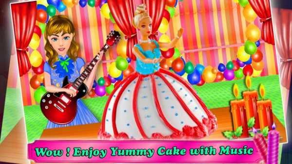Doll Cake Maker Cooking Game screenshot 5
