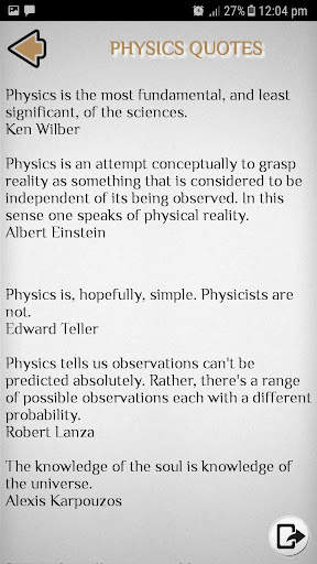 Physics - Tutorials - Lectures screenshot 7