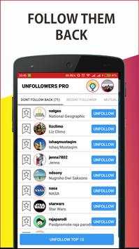 Unfollowers PRO for Instagram screenshot 4
