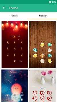 Green Applock Theme Red screenshot 4