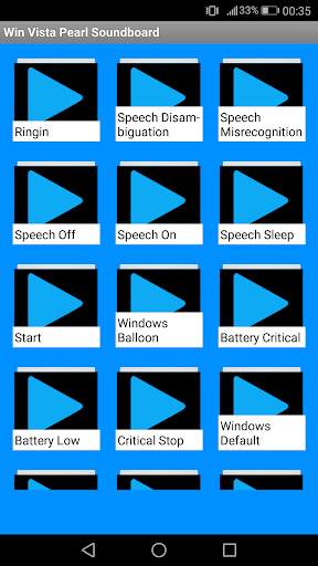 Win Vista Soundboard - Pearl Theme 1 تصوير الشاشة
