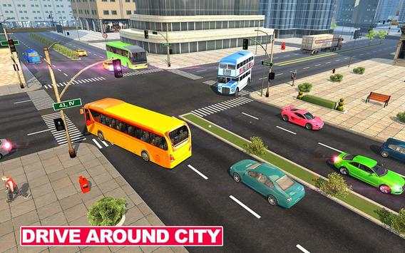 Euro Coach Bus Driving Simulator 2019: City Driver screenshot 4