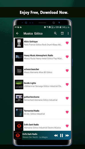 Gothic music screenshot 3