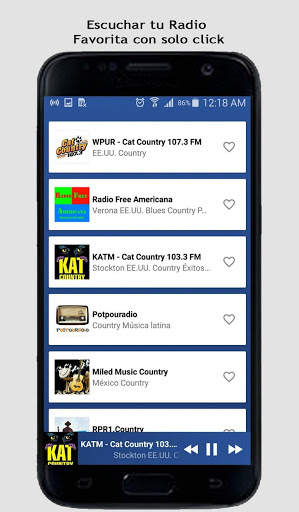 Country Music Radio screenshot 4