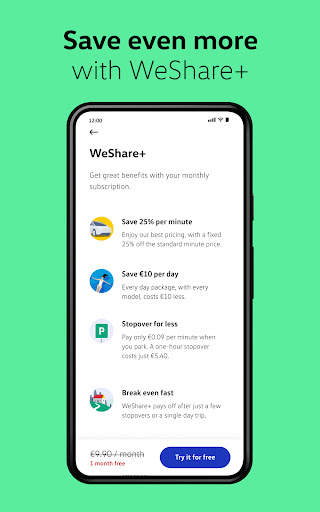 WeShare Car Sharing screenshot 7