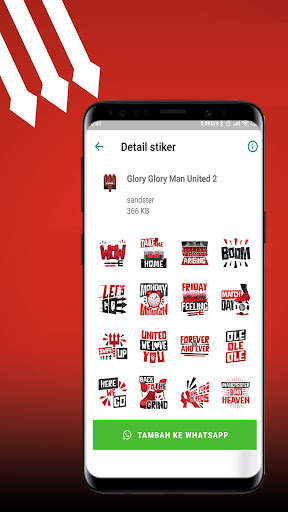 Manchester United Stickers Whatsapp- WAStickerApps screenshot 4
