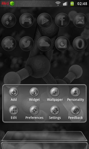 Next Launcher Luxury 3DD Theme screenshot 6