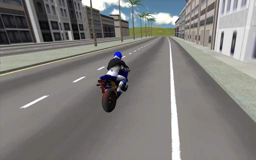 Motorbike driver 3D screenshot 2