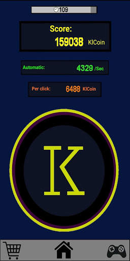 Clicker KlimCoin — Click, Мine, Make Money! स्क्रीनशॉट 1