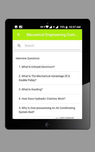 Mechanical interview questions скриншот 9
