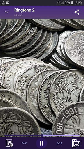 Money sounds for Ringtones and Wallpapers स्क्रीनशॉट 1