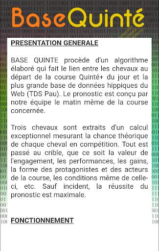 Base Quinté screenshot 7