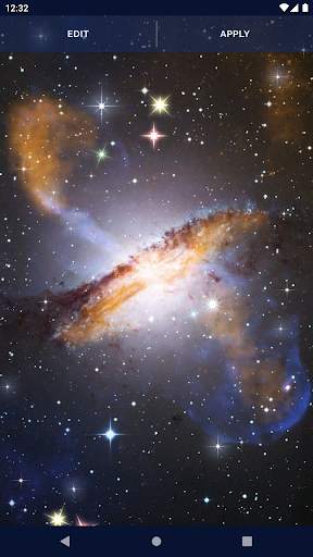 Night Sky Stars Live Wallpaper screenshot 5