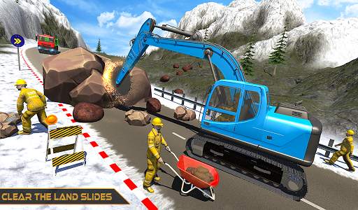 Stone Cutter Heavy Excavator Simulator 20 screenshot 5