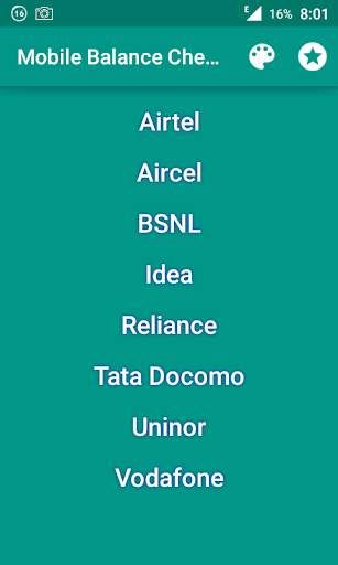 Mobile Balance Checker PrePaid screenshot 1