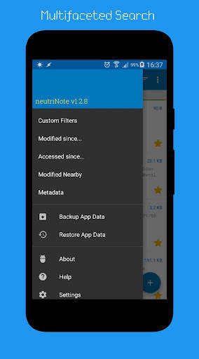 neutriNote: open source notes screenshot 3