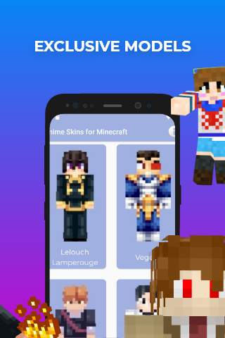 Anime Skins for Minecraft PE screenshot 3