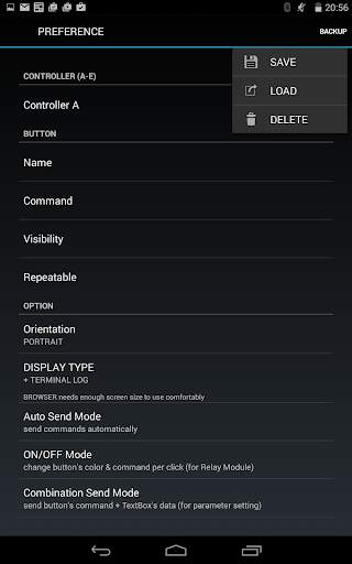 BlueTooth Serial Controller скриншот 5