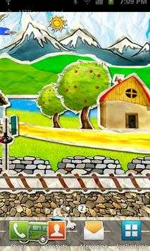 Paper Train Live Wallpaper screenshot 4