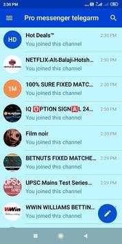 PRO TELEGRAM MESSENGER screenshot 5