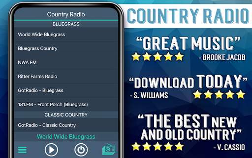 Free Country Radio screenshot 2