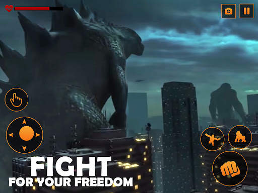 Monster Gorilla Attack-Godzilla Vs King Kong Games screenshot 9