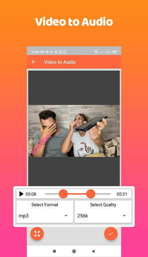 Video to MP3 Converter: Music Cutter Video Trimmer screenshot 3