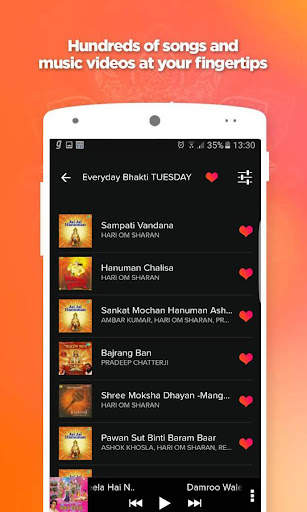 Hindi Bhajan MP3 हिंदी भजन और आरती Music App screenshot 2