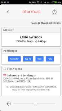 Radio Facebook - Madura screenshot 2