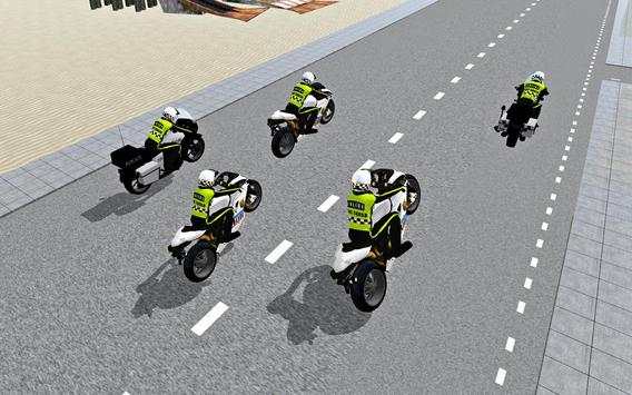 Police Bike Driving Simulator screenshot 6