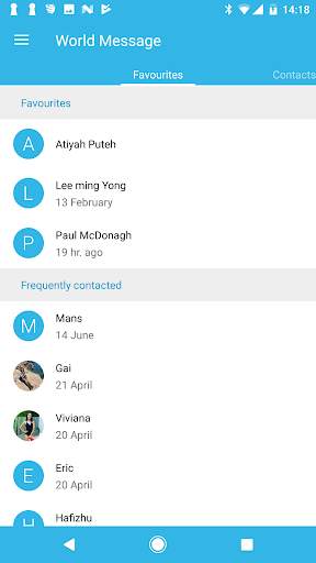 World Message screenshot 3