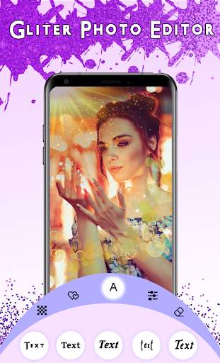 Glitter Light Effect Filter - Magic Light Filter скриншот 3