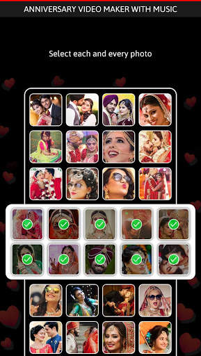 Anniversary Video Maker with Music screenshot 1