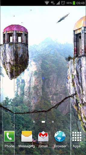 Fantasy World 3D LWP screenshot 4