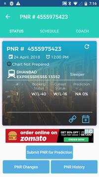 PNR Status screenshot 2
