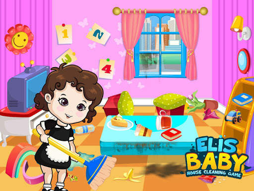 Baby Elis Home Cleaning Games screenshot 4
