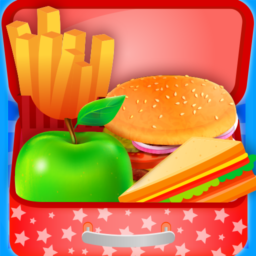High School Lunch Box Maker &amp; Decoration. icon