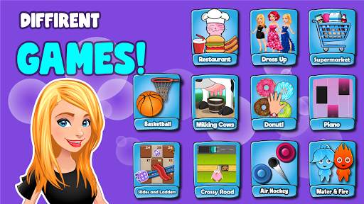 Fammo Two Player Girl Games screenshot 1