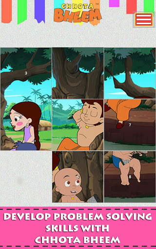 Sliding Puzzle With Bheem screenshot 1