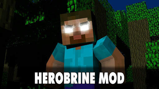 Herobrine Mod for Minecraft PE screenshot 2